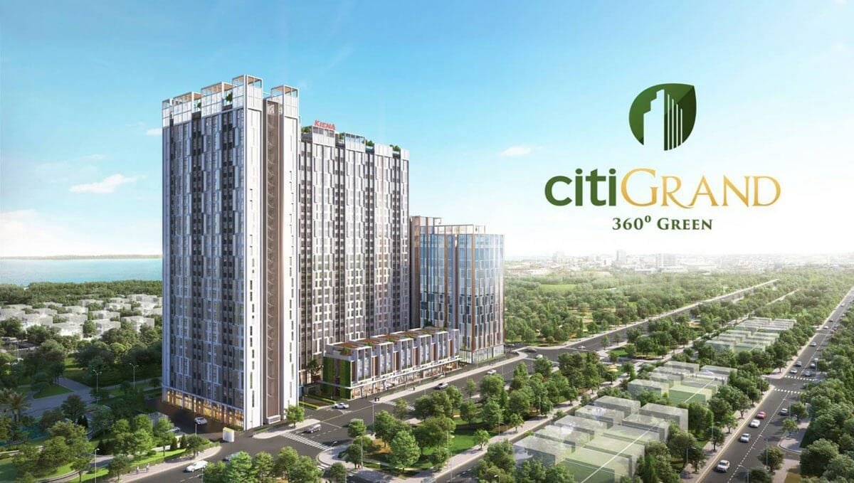 Sở hữu dự án Citi Grand để sống trong không gian xanh mát giữa trung tâm thành phố